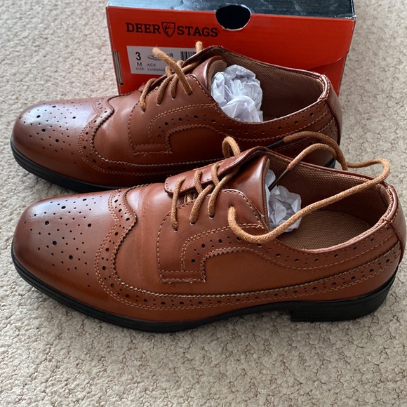 Deer Stag Boys Dress Shoes 🤎 - Picture 5 of 5